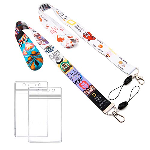GTOTd Friends Lanyard with ID Badge Holder (2 Pack)for Keys String Wallet.Merch Friend Tv Show Gifts Party Supplies Lanyard for Teens Kids