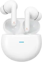 Fone Bluetooth 5.3 Sem Fio com Microfone, Som Potente e Cancelamento de Ruído – Compatível com Todos os Celulares, Ideal para Corrida, Academia e Uso Diário