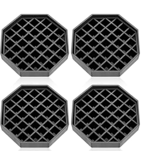 Black Plastic Drip Trays with Grid Insert