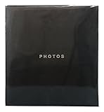 Kiera Grace Modern Photo-Albums, 4' x 6', Black