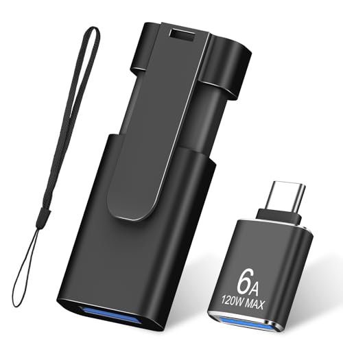 USB Flash Drive 32GB 1-Pack TEWENE FAT32 USB 3.0 Thumb Drive & USBC Adapter