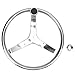 Oreilet 3 Spoke Stainless Steel Boat Steering Wheel, 13-1/2