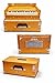 Harmonium Traveler, Portable Folding with 4 Stops, 2½ Octaves, Teak, Wood, 18 x 12 x 7 Inches, 8 KG, Bass-Male Reed, 440 Hz, with Coupler and Gig Bag, Harmonium BINA no. 23B Dx
