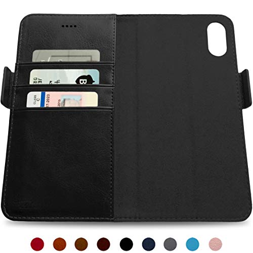 Dreem Fibonacci Folio Replacement (TPU CASE NOT Included) for iPhone XR - Black