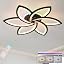 6 Petals|50w Dimmable|black