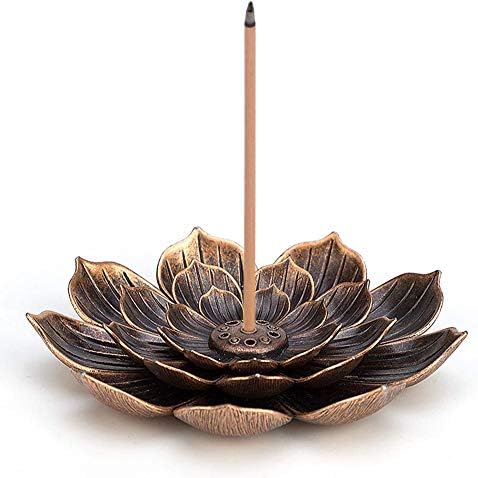 Brass Lotus Censer Stick Incense Holder Cone Incense Burner Ash Catcher Home Fragrance Accessories