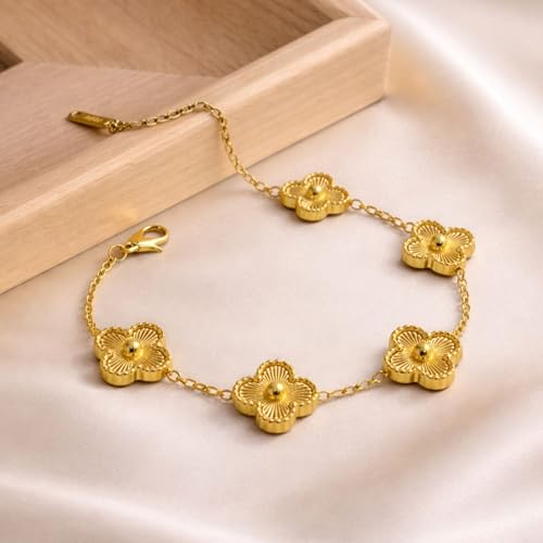 Image of Pixies Anti tarnish Bracelet for women | Hypoallergenic and Waterproof jewelry | Ideal for special occasion gifting | Fashion Jewellery for Women | Comes in a gift box