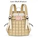 TILYMOL Puffy Backpack for Women, Quilted Backpack for Travel, Ultra Lightweight Puffer Daypack, Brown