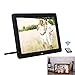 Produktbild TLgf Digital Picture Frame,12-Zoll-HD-Widescreen elektronisches Fotoalbum, Video-Wiedergabe 1080P Werbemaschine, mit Fernbedienung,Black