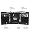 Dickies Men's Leather Chain Wallet - High Security Trifold With ID Window And Credit Card Pockets
