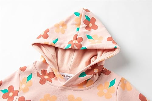 Image of Mud Kingdom Little Girls Boys Hooded Sweatshirt Jersey Cotton Pullover Fashion Spring Fall