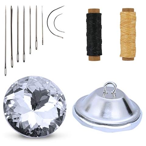 TAZEMAT Botones Cristal Tapicería Cover