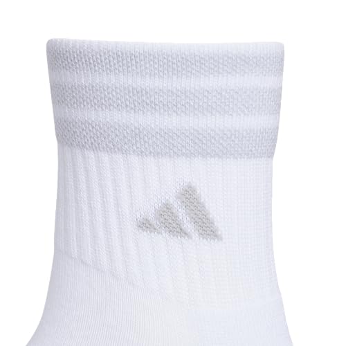 Image of adidas Cushioned Sport High Quarter Socks 3-Pairs Durable & Comfortable