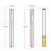 USB Lighter Rechargeable 2 Pack Mini Electric Flameless Windproof Portable Slim Cigarette Lighters (Silver and Rose Gold)