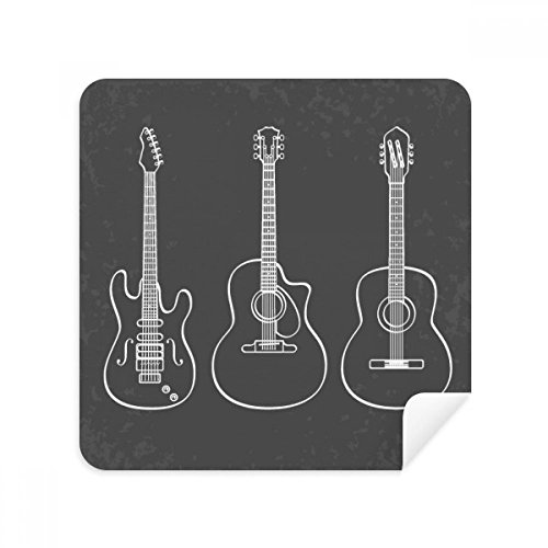 Chiffon de nettoyage guitare en suède haute densité pour écran de téléphone