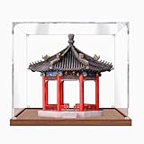 Cette vitrine en acrylique est spécialement conçue pour le modèle d'architecture ancienne Lego Cuiwei, le design unique de la vitrine peut correspondre parfaitement à votre Lego et économiser plus d'espace de rangement. Dimensions : 30 x 30 x 24,9 cm
