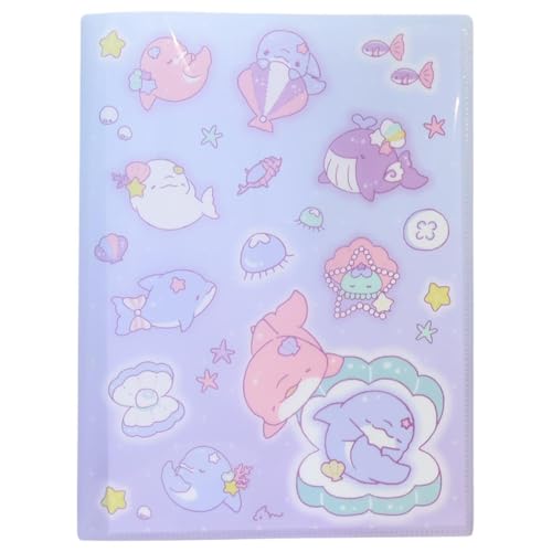 Amazon.co.jp: ゆるいるか[ポケットファイル]10ポケットクリアファイル