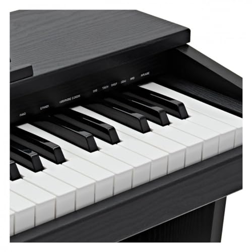 Gear4music Piano numérique 61 touches pour enfants avec banc, Matte Black - Les Beatles, Paul McCartney, John Lennon, RIngo Starr, George Harrison Gear4music Piano numérique 61 touches pour enfants avec banc, Matte Black – Image 8