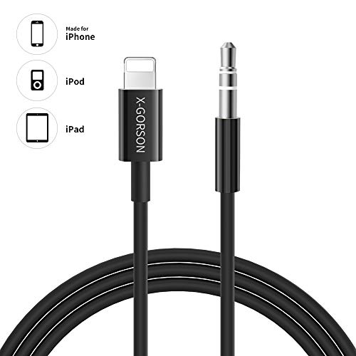 Aux Cord for iPhone, X-GORSON 3.5mm Aux Cord Aux Cable for Car Compatible