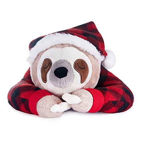 My OLi Sloth 15in Stuffed Animal Three Toed Sloth Wearing Pajamas and Nightcaps Soft Hugging Pillow for Bedtime Plush Animal Gifts for Babies Kids Girls Boys by My OLi - Used condition - Image 2