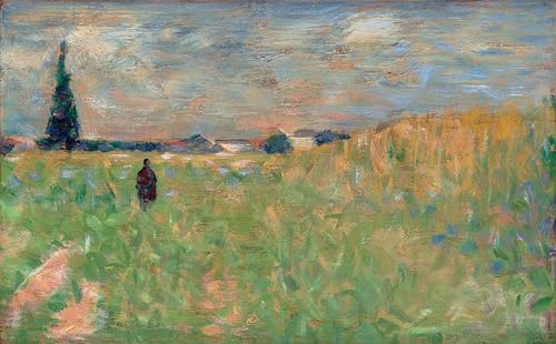 Affiche Arts Georges Pierre Seurat Summer Landscape Toile Salon 60x90cm