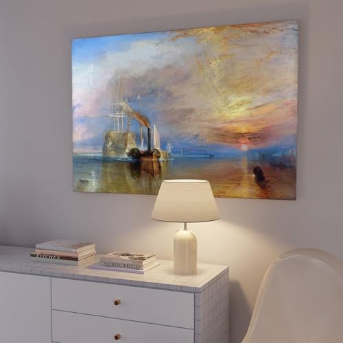 The Fighting Temeraire Turner impression sur toile premium avec cadre de 61cm - 7