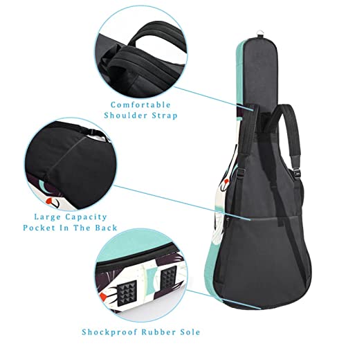 Housse de sac de guitare épaisse avec rembourrage en éponge imperméable pour guitare acoustique électrique basse… - Les Beatles, Paul McCartney, John Lennon, RIngo Starr, George Harrison Housse de sac de guitare épaisse avec rembourrage en éponge imperméable pour guitare acoustique électrique basse… – Image 4