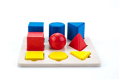 Engelhart - Jeu en Bois de tri de Formes et volumes géométriques - 610017