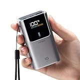 CUKTECH Power Bank Mini 10000mAh(2S1P) 55W Bateria Externa Carga Rapida Cargador Portatil LED Display, Powerbank para iPhone 17 16 15 14 13 Pro MAX/AirPods/Samsung/Xiaomi/Huawei etc