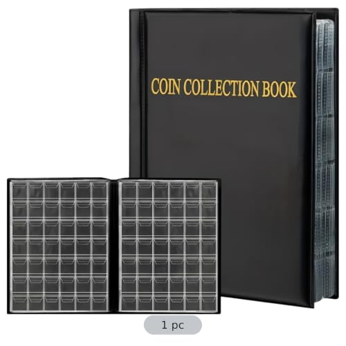 Álbum de monedas para guardar colecciones conmemorativas en 420 compartimentos 4