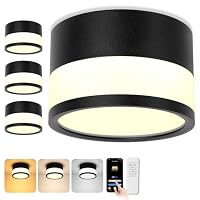 URing – LED Aufbauspot Dimmbar IP65 Deckenleuchte Aufputz mit Fernbe