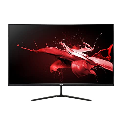 Monitor Acer Gamer Nitro ED320QR Sbiipx tela de 31,5” CURVA 16:9 LED VA Resolução 1920x1080 165Hz Te