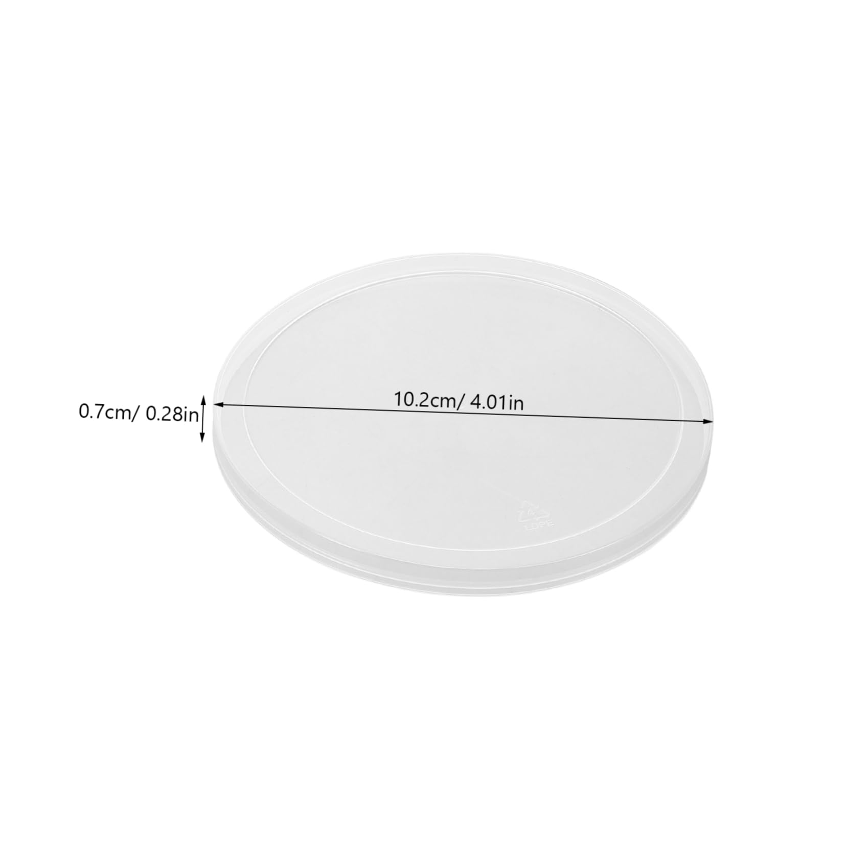 VALICLUD 20pcs Food Grade Aluminum Can Lid Beverages Can Lids Food Can Covers Small Drinks Can Lid Spill-proof Can Cover Lid Can Seal Lid Reusable Soda Can Toppers Transparent Plastic