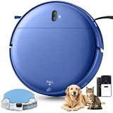 Robotic Vacuum, 2-in-1 Robot Vacuum and Mop with Scheduled Function, APP/Remote/Voice Control, Strong Suction, Self-Charging Design for Carpet, Hard Floors & Pet Hair