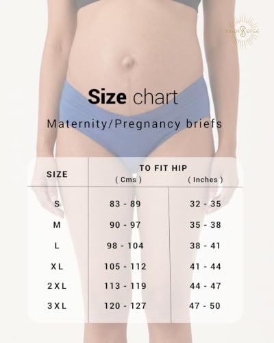 Image of Inner Sense Organic Cotton Bamboo Maternity Panties After Delivery