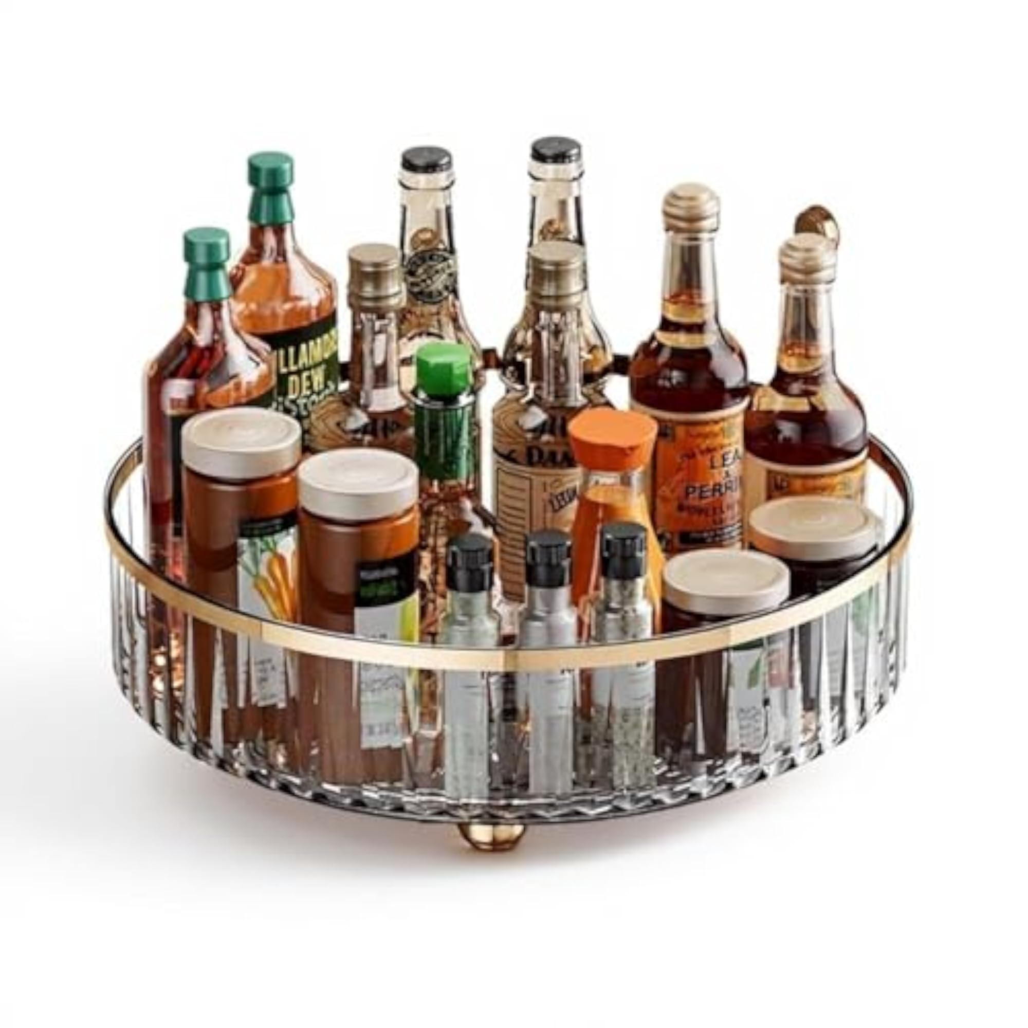 Club Bollywood® 360 Rotating Makeup Organizer, Large Capacity Storage Box