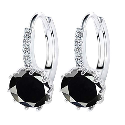 Boucles d'oreilles pierres précieuses 925 cadeau idéal femme
