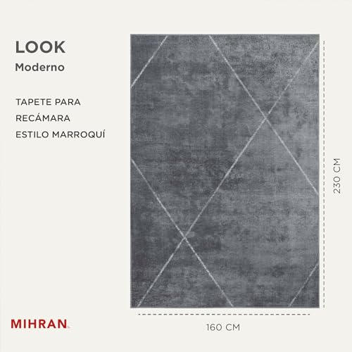 Tapetes, Home tapete negro Marca Mihran (2)