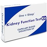 One Step: Kidney Function Blood Test Kit - 5 Key Parameters (Creatinine, Urea, Uric Acid, Albumin, Calcium) Lab Analysis & Report - Image 1