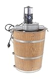 6 qt Country Ice Cream Maker - Classic Wooden Tub - Country Electric Motor