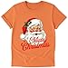 Santa Merry Christmas Family T-Shirt – Handmade - Customizable Backside Text with Name, Year or Text | Personalized for Family, Friends & Couples