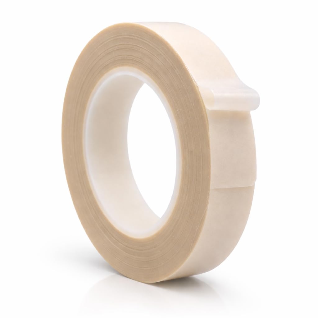 WOD SPT7A UHMW Polyethylene Transparent Film Slick Tape, 1 inch x 36 yd. Aggressive Adhesive - Ideal For Squeak Reduction, Drawers, and Bearings