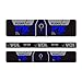STAR SAM Adesivi Compatibili con ammortizzatore bici Fox Float Performance DPS EVOL 2021 Blu 1 CMT