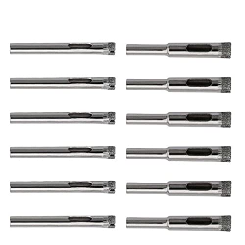 Set de Brocas Diamante 12 Piezas 6/8 mm para Cerámica miniatura 1