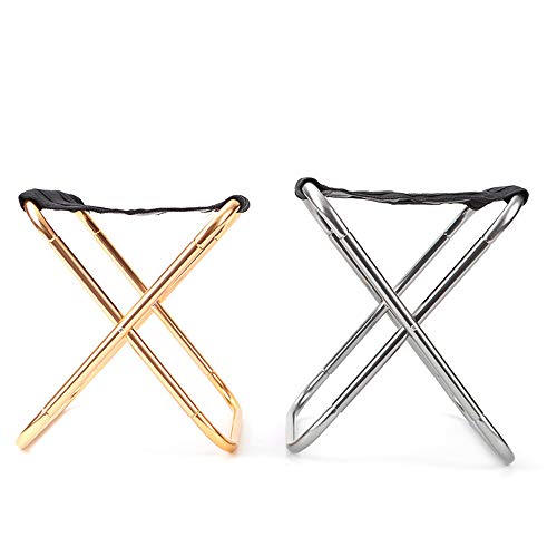 Alliage d'aluminium tabouret pliant durable et résistant pour extérieur - 5