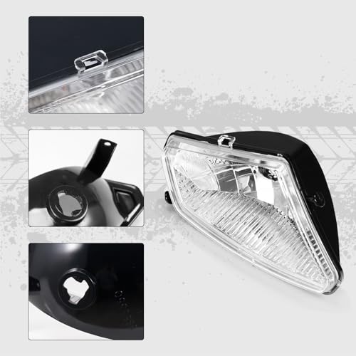 Image of A & UTV PRO Headlight Housing for Polaris Sportsman 500 2005-2010, Head Light Covers for Polaris Sportsman 500 HO EFI TOURING 2005-2010, 2PCS