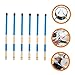 HEMOTON Wooden Drum Brush Kit Pairs of Drum Brushes for Practice and Percussion Instruments