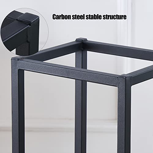 Tabouret ottoman cube gigogne 5 en 1 pour salon et salle à manger modulable vert - 5