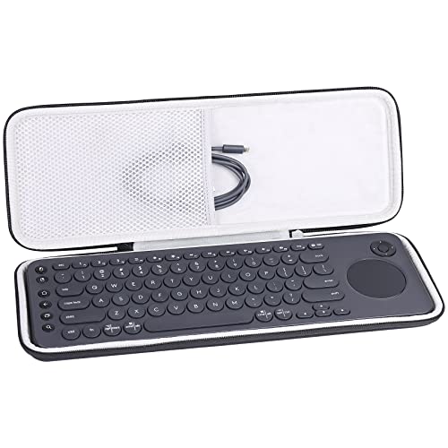 Étui rigide Logitech K600 TV anti-choc protection poussière clavier