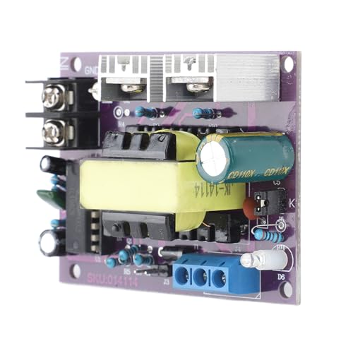 【Convertitore di tensione】Questo Convertitore DC-AC 100W 24V a 0-220V è in grado di convertire un ingresso CC da 24 V in un'uscita CA da 0 V a 110 V e 220 V; il convertitore elevatore è in grado di fornire un'alimentazione stabile.